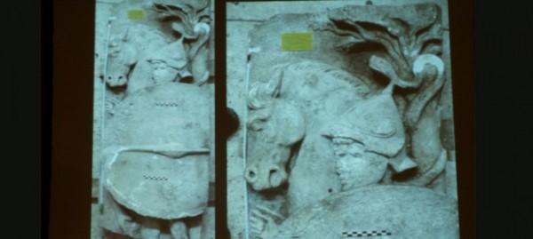 Νέα στοιχεία και ευρήματα «δένουν» το μνημείο με το Μ. Αλέξανδρο, το πρόσωπο του οποίου απεικονίζεται στην ανάγλυφη ζωφόρο