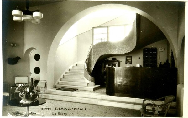 Ekali Hotel DIANA Reception c.1930s