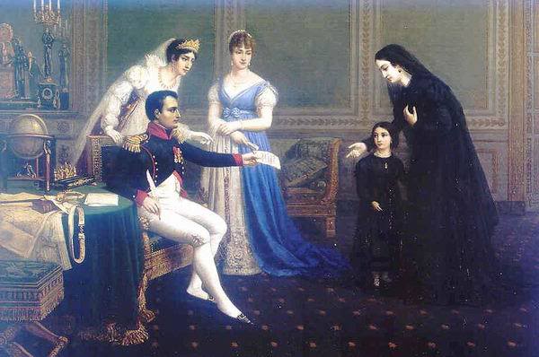 Napoleon-Meets-Josephine-and-Hortense-1795