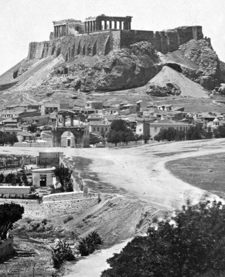 Η Αθήνα το 1869 (φωτο: Paul Baron des Granges)