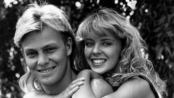 Jason Donovan and Kylie Minogue who once starred in Neighbours