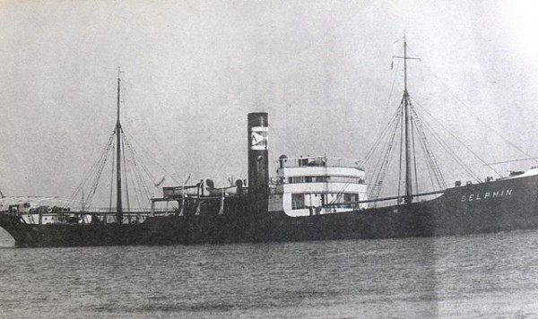 Το φορτηγό πλοίο Δελφίν χάθηκε στη "μάχη των ωκεανών", κατά τον Β' Παγκόσμιο Πόλεμο