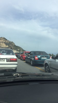 Μποτιλιάρισμα χιλιομέτρων στην Αθηνών - Πατρών