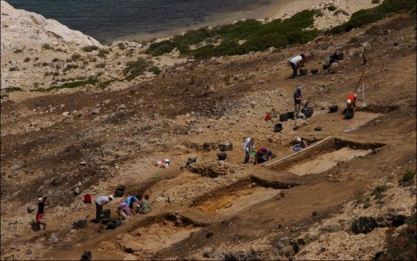 Ανασκαφές στο ακρωτήριο Κάβος της Κέρου, φωτογραφία:mcdonald institute for archaeological research