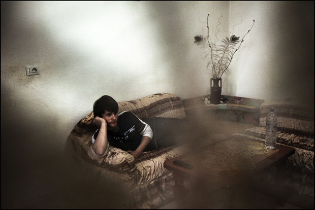 SHKODER, ALBANIA. Cristian Luli, 17 years old. Luli family is stuck at home from 1995 because of the fear of Vukaj family’s revenge.
