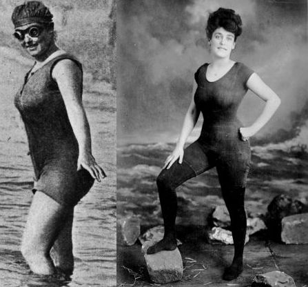 Banio - Annette Kellerman - before after