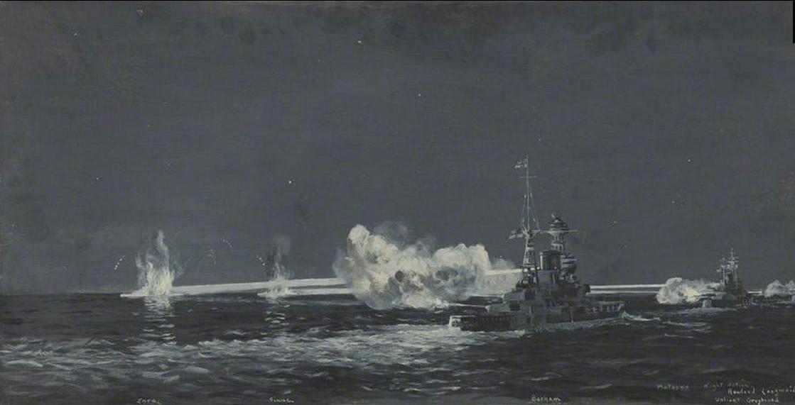 Η ναυμαχία του Ταινάρου το 1941, Ρόουλαντ Λαγκμέϊντ (Rowland Langmaid ) 