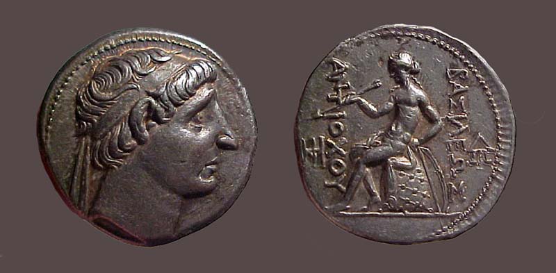 Antiochos I Soter 280-261 B.C. Seleucia on the Tigris AR Tetradrachm (17.2 gm) Newell ESM 162 (265-264 B.C.) Plate XV, 1 2750