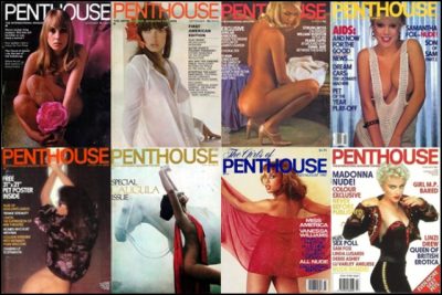 Εξώφυλλα του περιοδικού ''Penthouse''