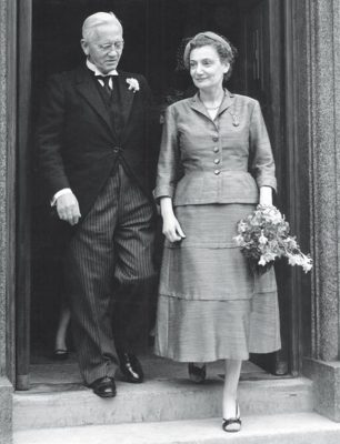 Η Αμαλία Φλέμινγκ με το σύζυγό της Αλεξάντερ Φλέμινγκ