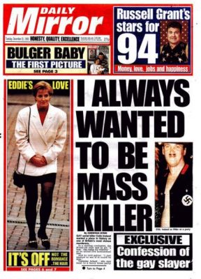 Ο δράστης Κόλιν Ιρέλαντ είχε δηλ.ώσει : ''Θέλω να γίνω διάσημος δολοφόνος''