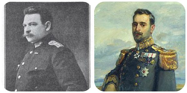 Αριστερα: Ο Βίκτωρ Δούσμανης (1862 - 1949) - Δεξια: Ο Σοφοκλής Δούσμανης (1868 - 1952) ήταν Έλληνας ναύαρχος του Πολεμικού Ναυτικού