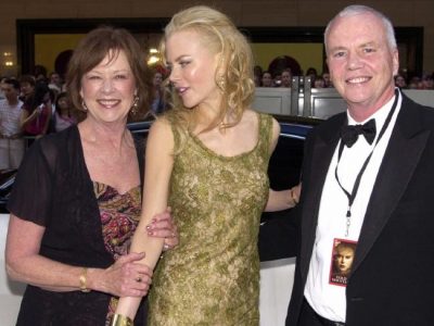 Η Νικόλ Κίντμαν με τους γονείς της