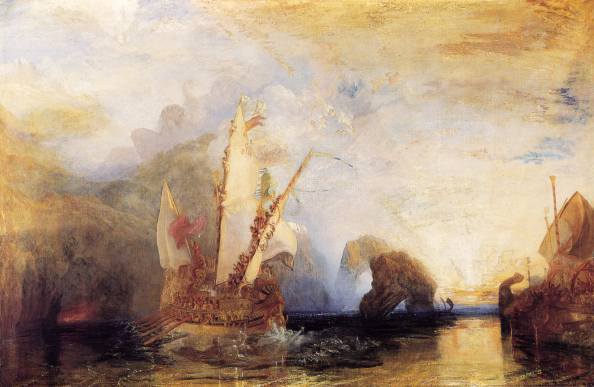 Ο πίνακας «Οδυσσέας-χλευάζει τον Πολύφημο»-1829