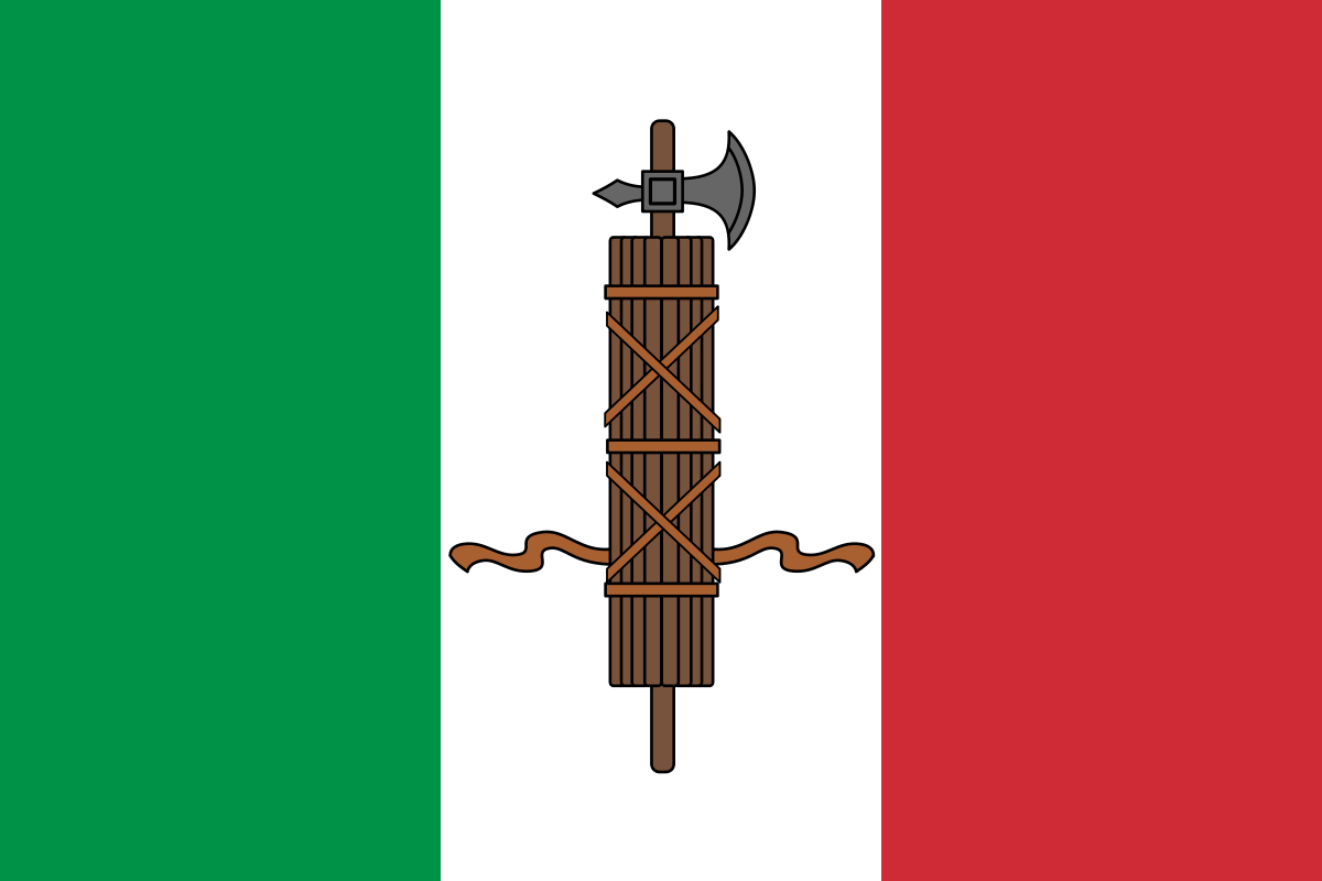 1200px Flag of Italian Fascism.svg