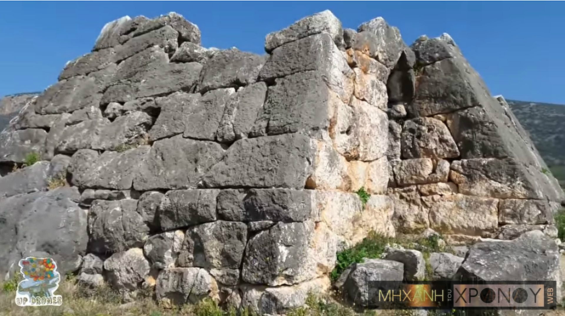 Το μυστήριο με την πυραμίδα στο Άργος. Χτίστηκε έπειτα από μια μεγάλη μάχη σε σημείο στρατηγικής σημασίας. Εντυπωσιακό βίντεο drone