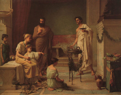 Ασκληπιός, ένας “τίμιος γιατρός” που πληρωνόταν μόνο αν ο ασθενής έμενε ικανοποιημένος. Αυτός ευθύνεται και για τη φράση “Δεν ιδρώνει το αυτί του”