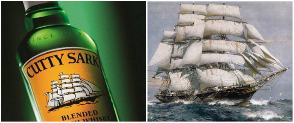 Cutty Sark. Το κοντό ρούχο και το ιστιοφόρο που έδωσαν το όνομα στο διάσημο σκωτσέζικο ουίσκι. Η μάγισσα και τα ταξίδια στην Κίνα