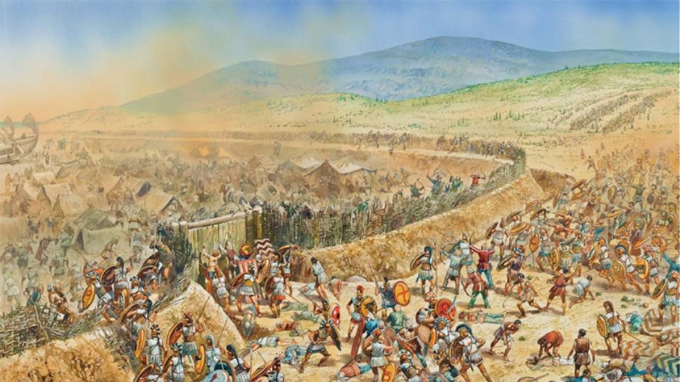 Η καταδρομική επίθεση των Ελλήνων εναντίον των Περσών. Ο Έλληνας που πρότεινε συνθήκη ειρήνης λιθοβολήθηκε μέχρι θανάτου. Η επική μάχη της Μυκάλης