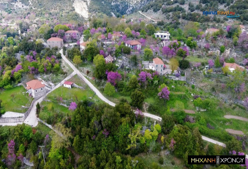 Τσαμαντάς. Το ορεινό χωριό των ευεργετών με τα πέτρινα γεφύρια και τα υπεραιωνόβια πλατάνια, στα οποία δίδαξε ο Κοσμάς ο Αιτωλός (drone)