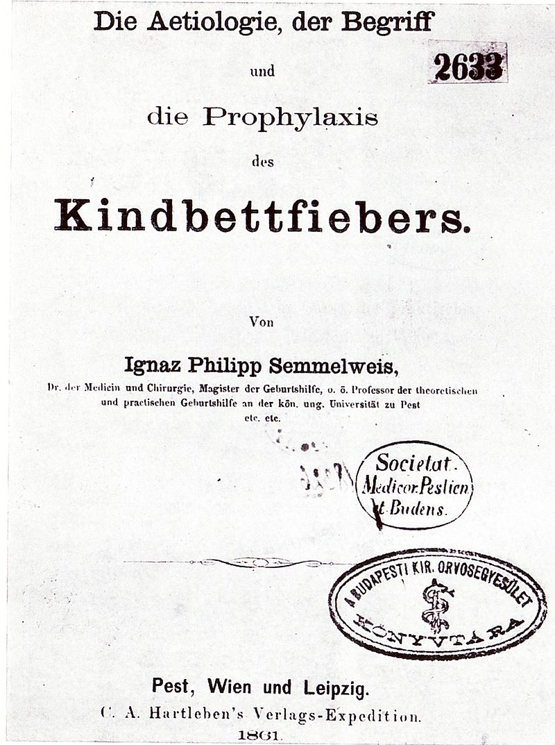 Semmelweis , εξώφυλλο, μαιευτήρες