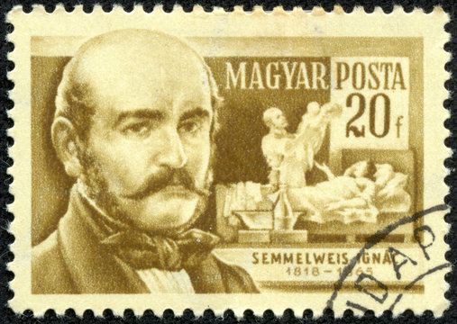Semmelweis, γραμματόσημο, 