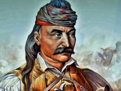 1821. Η πανουργία του Κολοκοτρώνη, όταν οι Άγγλοι έστειλαν το ελληνικό σώμα ως πρόβατα στη σφαγή, απέναντι στους Γάλλους. Πέρασε στρατοδικείο και αθωώθηκε