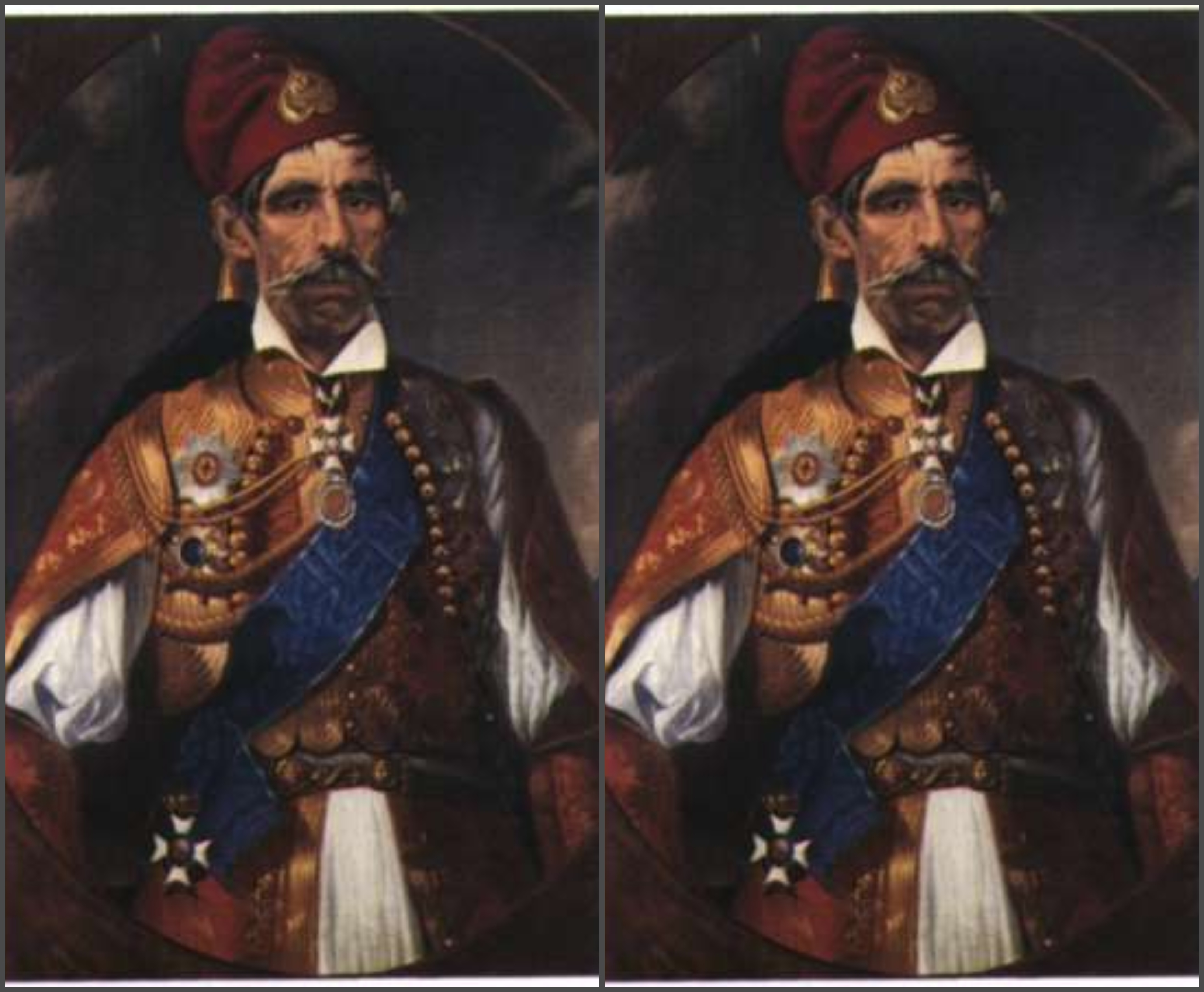 Γενναίος Κολοκοτρώνης, ο αμόρφωτος γιος του Γέρου του Μοριά, που οι βασιλείς θεωρούσαν “λόγιο”. Περιφρονούσε τον κίνδυνο και ορμούσε άφοβα στον αντίπαλο