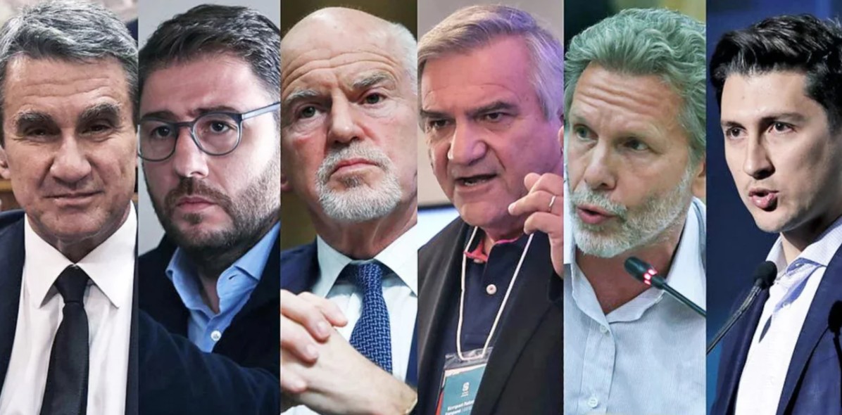 Εκλογές ΚΙΝΑΛ. Μπροστά ο Ανδρουλάκης με 39,6. Θρίλερ για τη  δεύτερη θέση ανάμεσα σε Παπανδρέου και Λοβέρδο