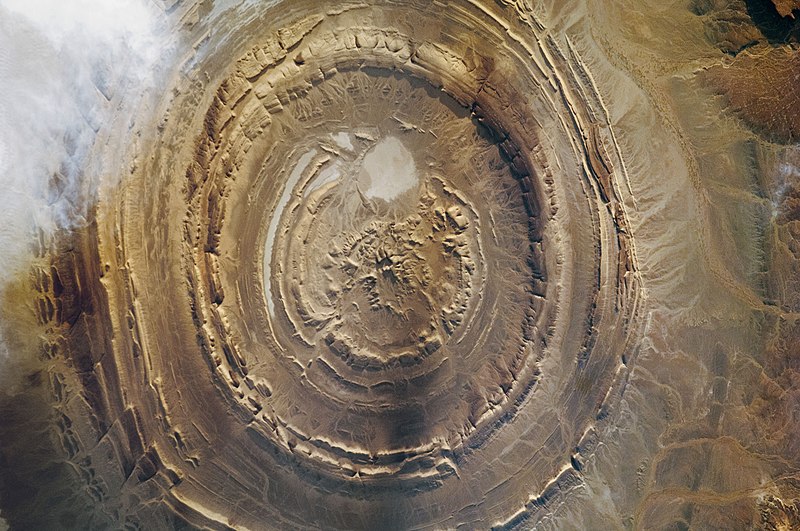 The “Eye of the Desert”, which some associate with Atlantis