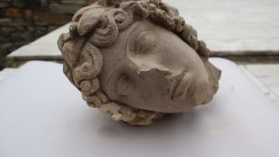 Μαρμάρινη κεφαλή του Απόλλωνα αποκαλύφθηκε στους Φιλίππους