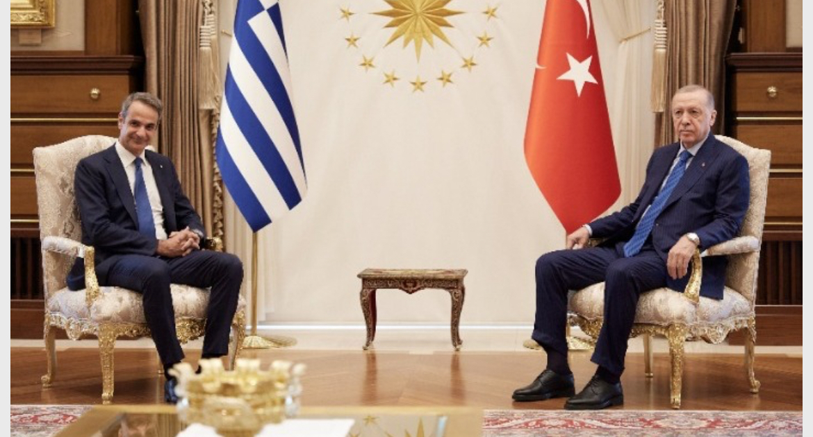 Live διαφωνία Μητσοτάκη και Ερντογάν για Ισραήλ και Χαμάς