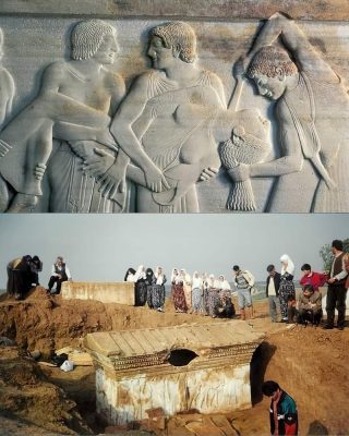 Η σαρκοφάγος της Πολυξένης. Γιατί ο γιος του Αχιλλέα ζήτησε να θυσιαστεί η πριγκίπισσα της Τροίας. Τα ευρήματα της ταφής