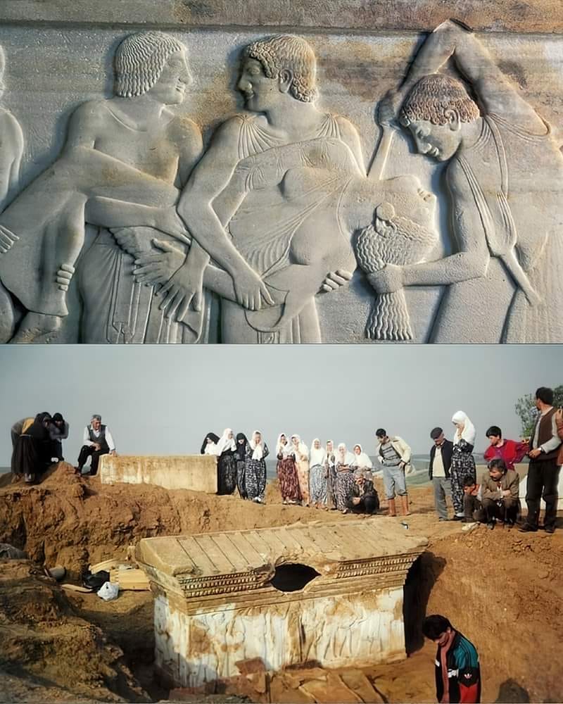 Η σαρκοφάγος της Πολυξένης. Γιατί ο γιος του Αχιλλέα ζήτησε να θυσιαστεί η πριγκίπισσα της Τροίας. Τα ευρήματα της ταφής