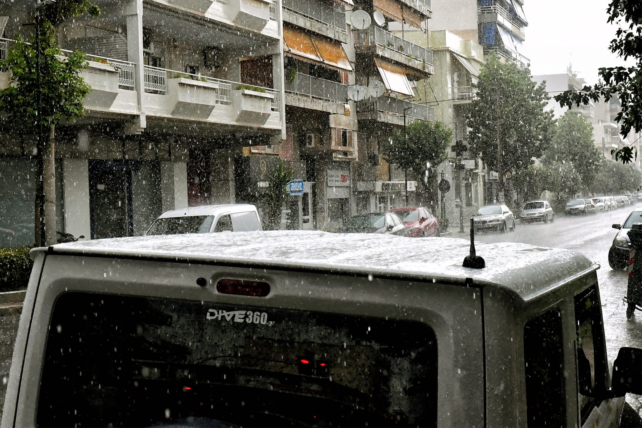 Μεταβολή καιρού. Βροχές και καταιγίδες στην Αττική
