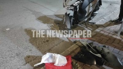 Βόλος. Μεθυσμένος οδηγός Ι.Χ, παρέσυρε και εγκατέλειψε στο σημείο διανομέα με μηχανάκι
