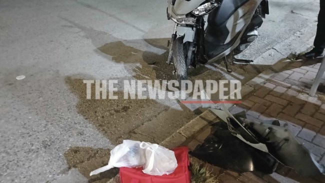 Βόλος. Μεθυσμένος οδηγός Ι.Χ, παρέσυρε και εγκατέλειψε στο σημείο διανομέα με μηχανάκι