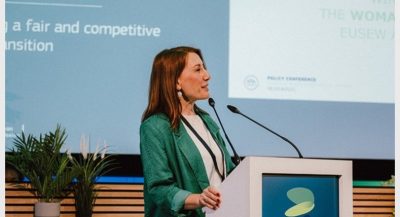 Η Δρ. Στέλλα Τσάνη τιμήθηκε με το Ευρωπαϊκό Βραβείο Βιώσιμης Ενέργειας 2025