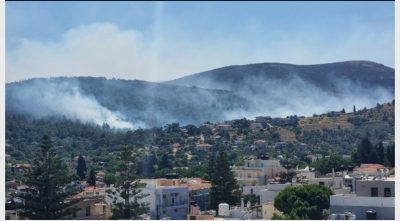 Meteo. Πώς εξαπλώθηκε η φωτιά στη Χίο. Κάηκαν πάνω από 40.000 στρέμματα (Χάρτες)